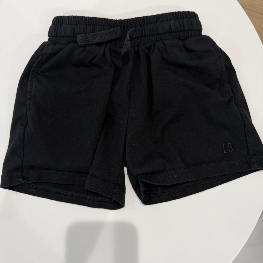Little Bipsy Black Everyday Shorts 18-24M